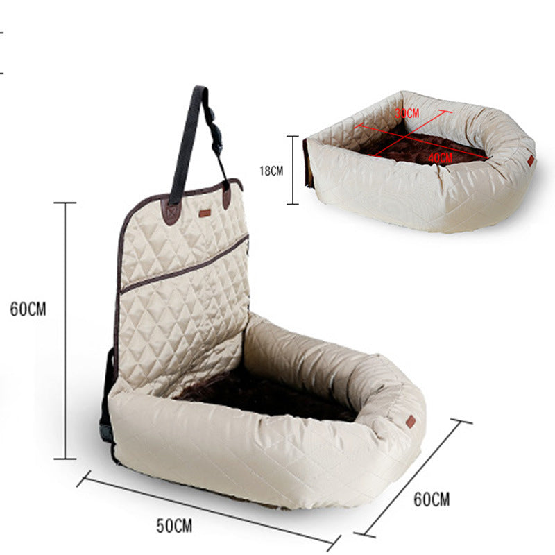 Deluxe Pet Car Seat Cushion