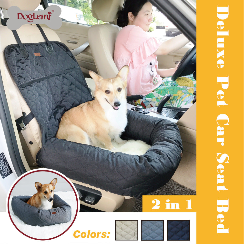 Deluxe Pet Car Seat Cushion